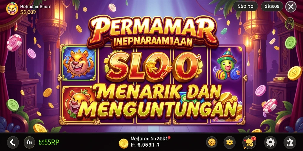 Tampilan gameplay menyeronokkan dari game Slot 55RP.