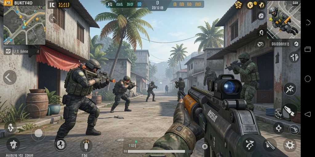 Tampilan gameplay mendebarkan BUKTI4D saat pertarungan sengit.