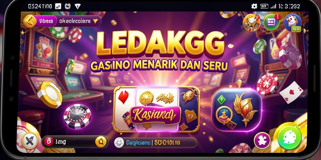 Tampilan permainan Kasino yang memukau dan penuh aksi.