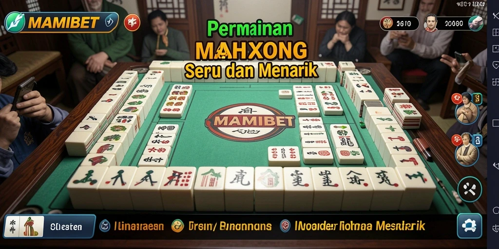 Tampilan gameplay MAMIBET yang menegangkan dan seru.