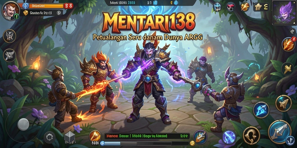 Gameplay ARPG MENTARI138 yang seru dan mendebarkan.