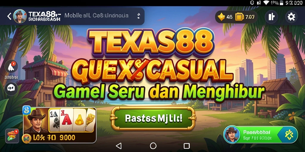 Tampilan grafis menarik dalam gameplay TEXAS88 yang menghibur.