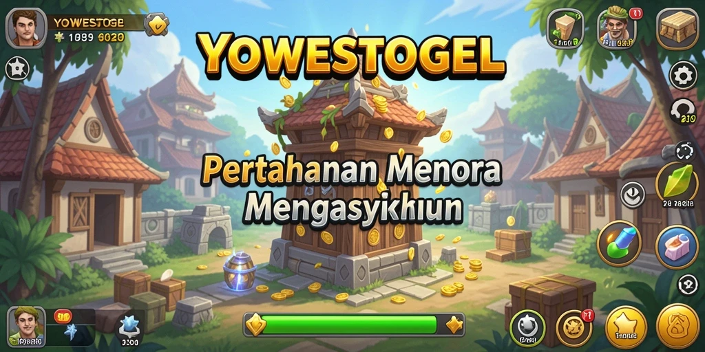 Gameplay menakjubkan YOWESTOGEL dalam aksi Tower Defense.